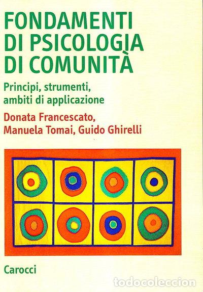books: Fondamenti di psicologia di comunit&agrave;- 9788843021369