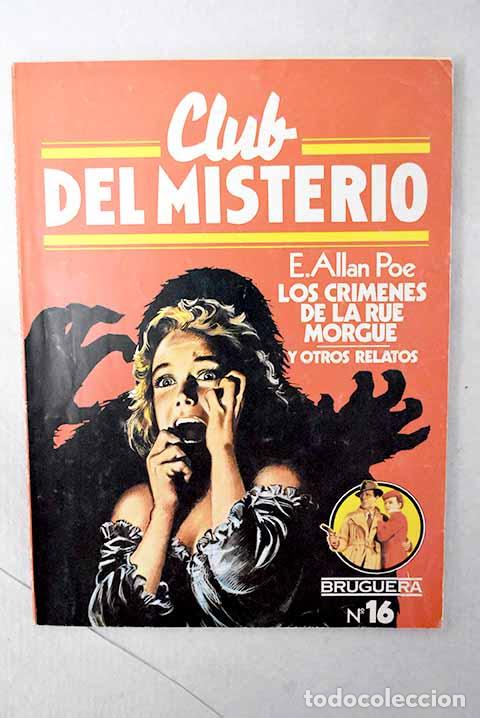 Libros: Los cr&iacute;menes de la calle Morgue.- Poe, Edgar Allan