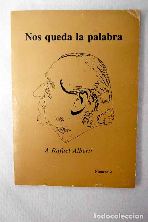 Livros em segunda m&atilde;o: Nos queda la palabra