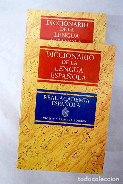 Libros: Diccionario de la lengua espa&ntilde;ola