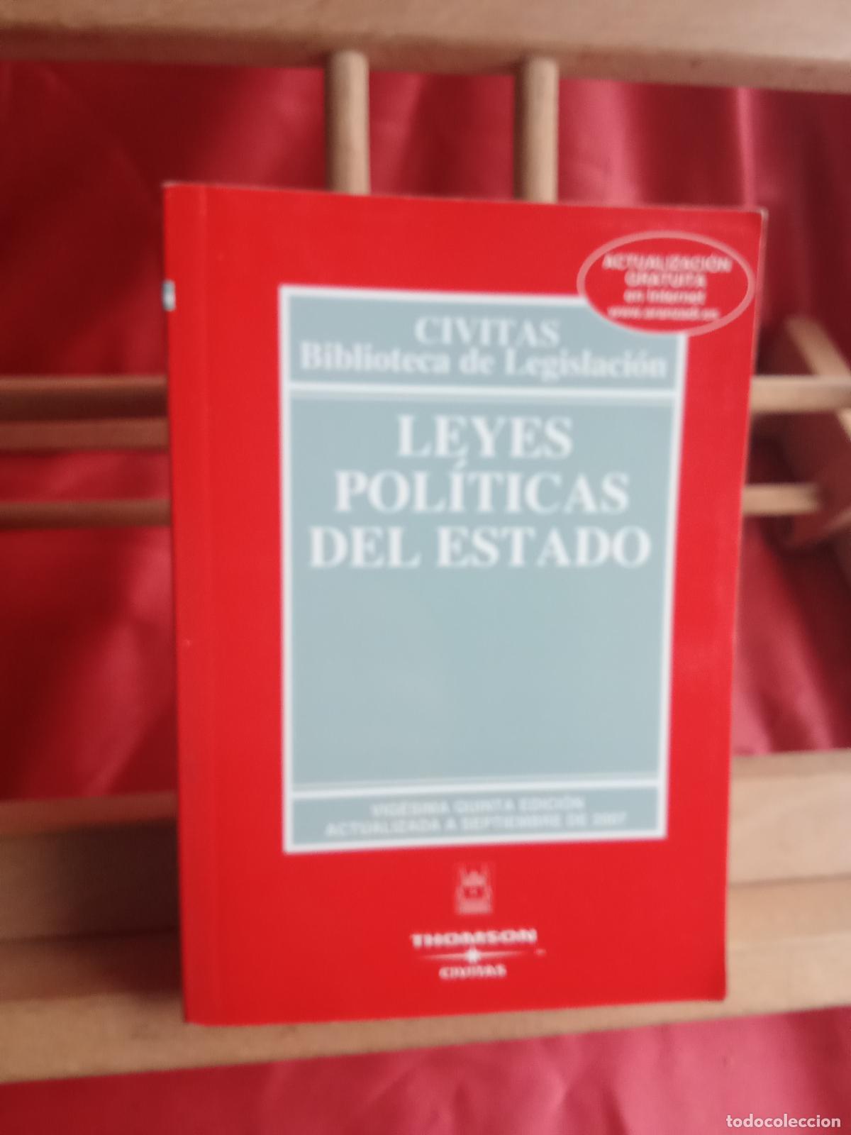 Libros: Leyes pol&iacute;ticas del estado L.31642-1524