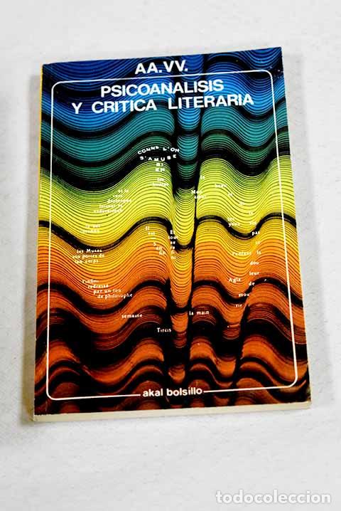 Libros: Psicoan&aacute;lisis y cr&iacute;tica literaria