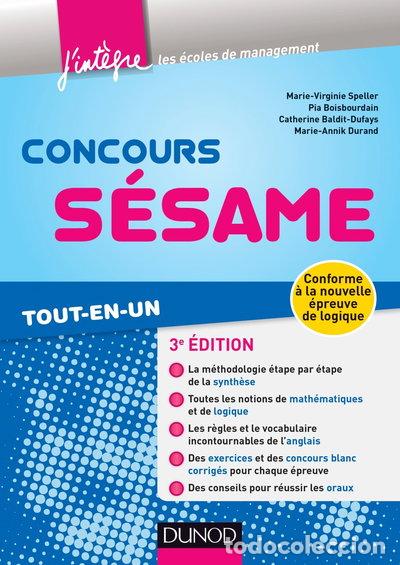 Libros: Concours S&eacute;same tout-en-un- 9782100721559