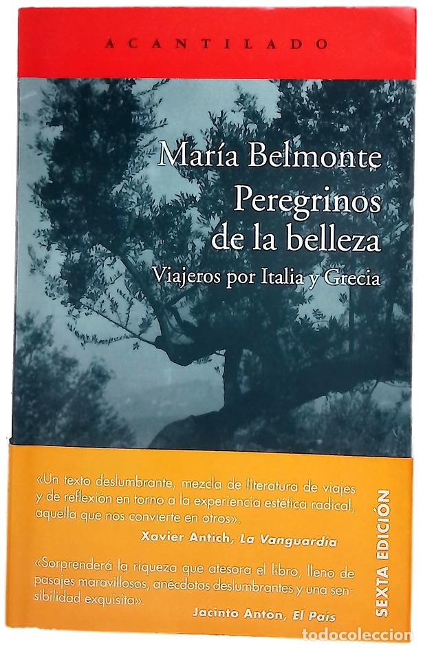 Libros: Peregrinos de la belleza : viajeros por Italia y Grecia