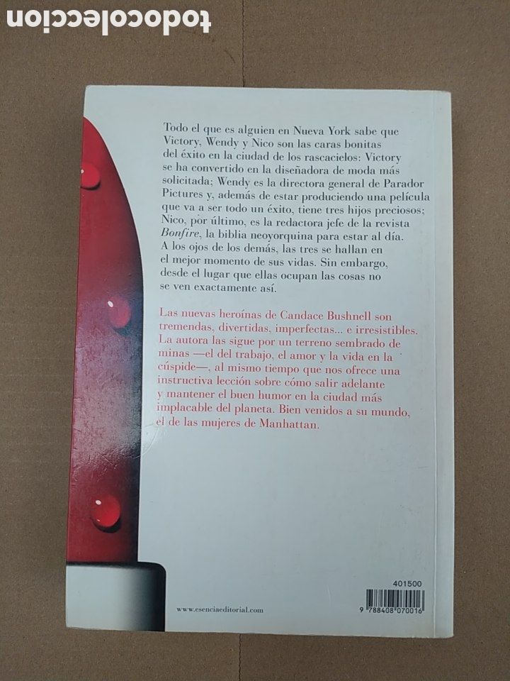 Libros: Mujeres de Manhattan Candace Bushnell - Foto 2
