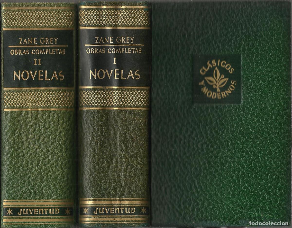 Libros: OBRAS COMPLETAS DE ZANE GREY (8 VOL&Uacute;MENES) - GREY, ZANE