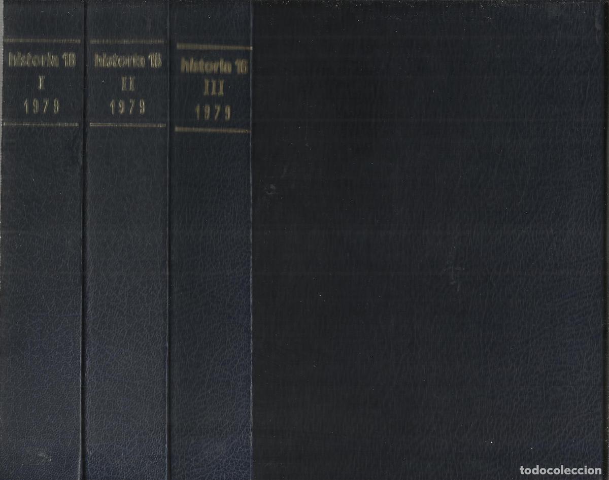 B&uuml;cher: HISTORIA 16 (4 revistas por volumen) - VARIOS AUTORES