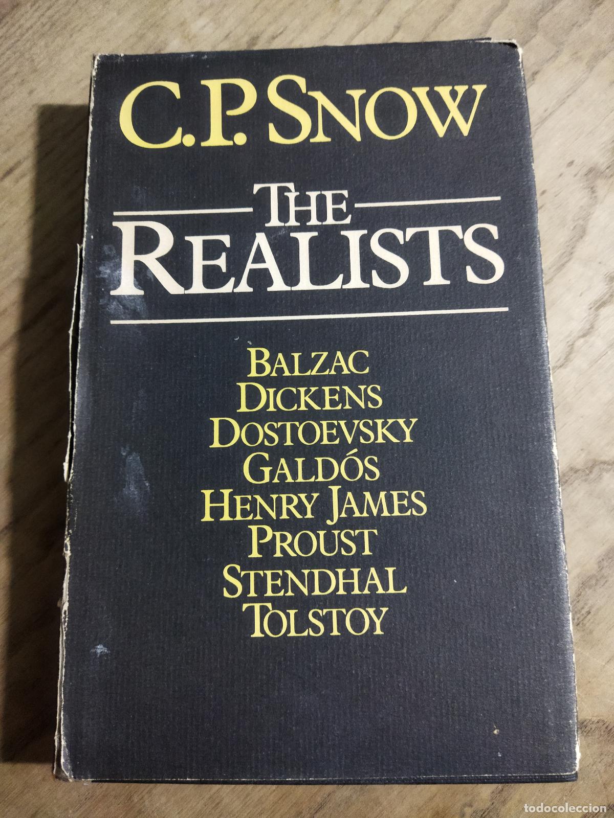 Livros em segunda m&atilde;o: THE REALISTS. - SNOW, C. P.