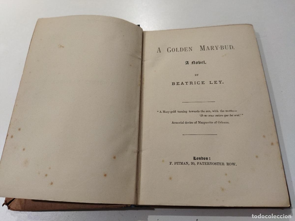 books: A GOLDEN MARY-BUD - LEY, BEATRICE