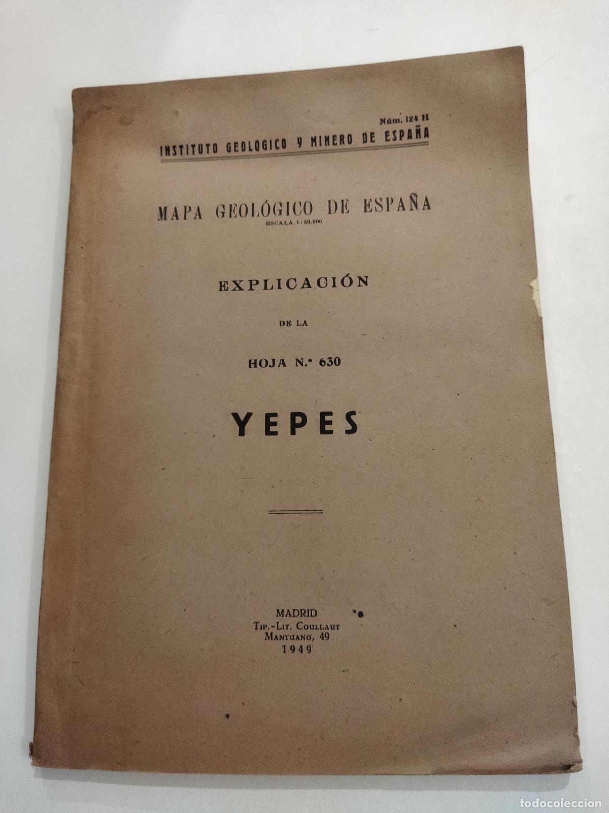 books: MAPA GEOLOGICO DE ESPA&Ntilde;A. ESCALA 1:50.000 - VARIOS