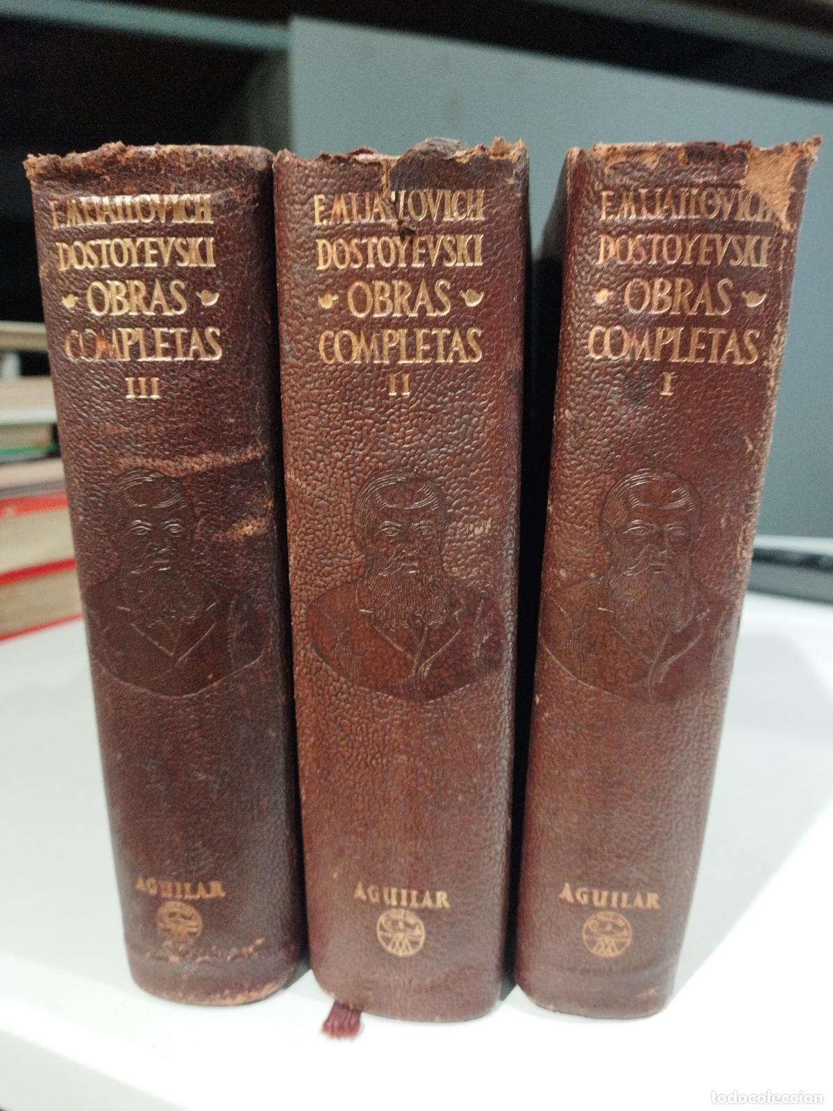 B&uuml;cher: OBRAS COMPLETAS (3 vol.) - DOSTOYEVSKI (DOSTOIEVSKI, DOSTOIEVSKI), FEDOR (FIODOR, TEODORO) MIJAILO