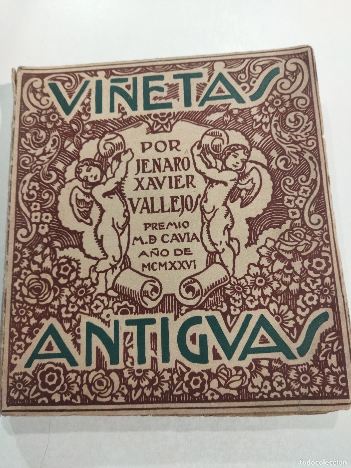 Libri di seconda mano: VI&Ntilde;ETAS ANTIGUAS - VALLEJOS, JENARO XAVIER