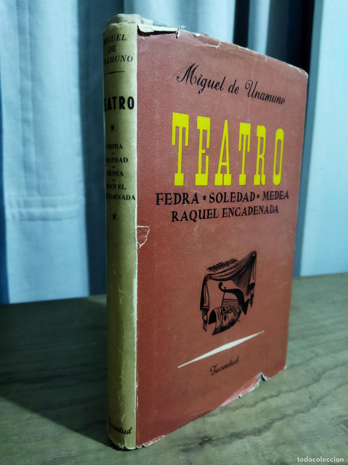 books: TEATRO (dedicado por el poeta C. D. Ley) - UNAMUNO, MIGUEL DE
