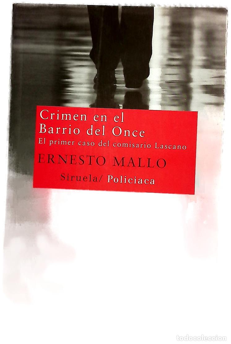 Libros: Crimen en el Barrio del Once el primer caso del comisario Lascano