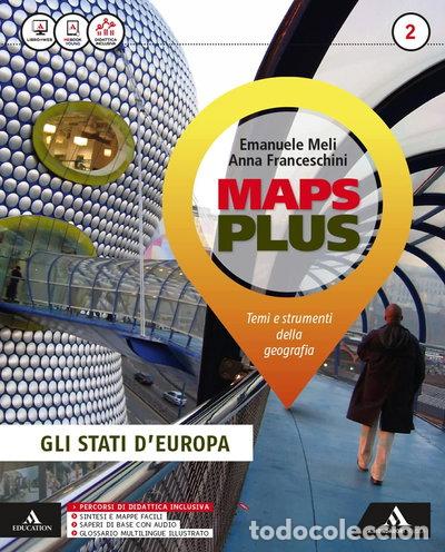 Livros em segunda m&atilde;o: Maps plus. Fascicolo-Atlante. Per la Scuola media (Vol. 2)- 9788824760904
