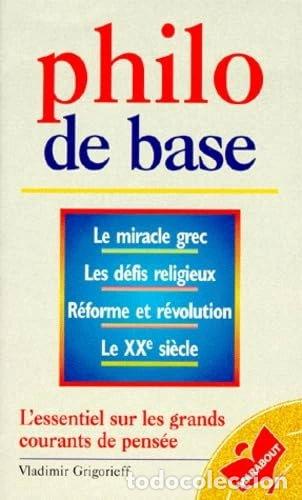 Livros em segunda m&atilde;o: Philo de base- 9782501026376