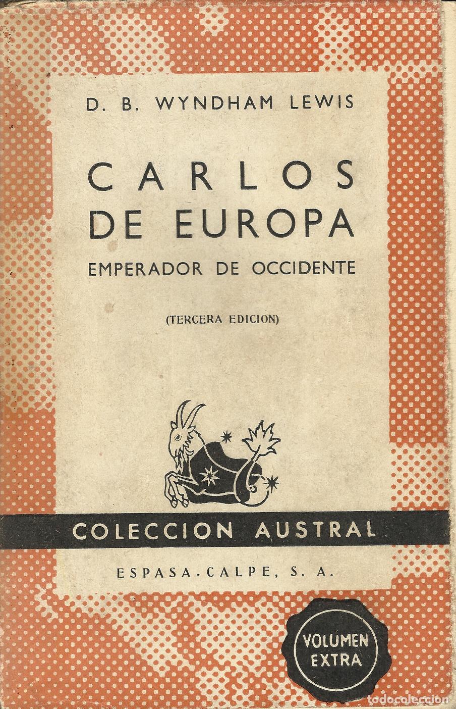 Libri di seconda mano: CARLOS DE EUROPA - WYNDHAM LEWIS, D. B.