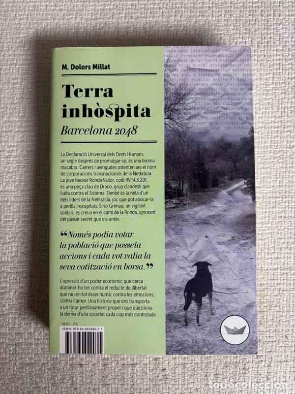 Livres: Terra inh&ograve;spita. Barcelona 2048 - M. Dolors Millat