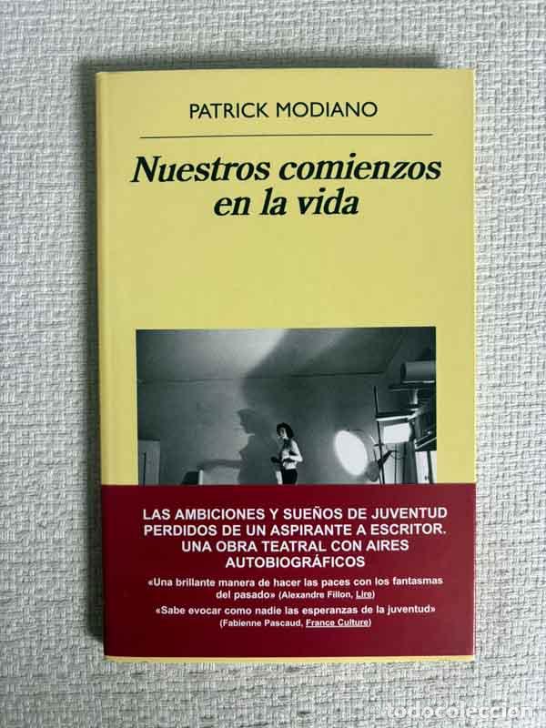 Livros em segunda m&atilde;o: Nuestros comienzos en la vida - Patrick Modiano