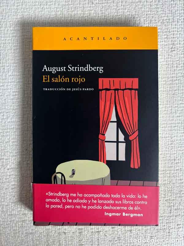 Livros em segunda m&atilde;o: El sal&oacute;n rojo - August Strindberg