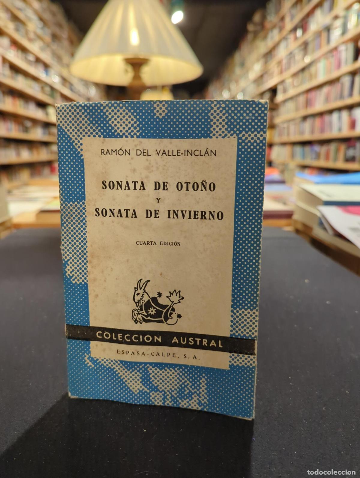 Livres: Sonata de oto&ntilde;o y sonata de invierno - Valle-Incl&aacute;n