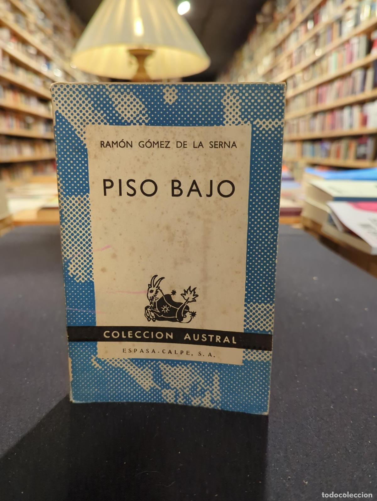 Livres: Piso bajo - G&oacute;mez de la Serna, Ram&oacute;n