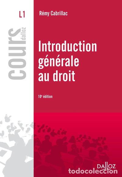 Libros: Introduction g&eacute;n&eacute;rale au droit- 9782247126064