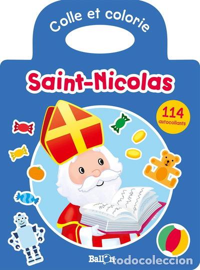 books: Colle et colorie - Saint-Nicolas- 9789463074322