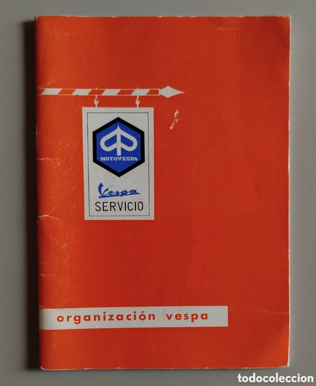 Libros: Libro Servicio Motovespa Vespa, 1970. Relaci&oacute;n agencias y talleres.