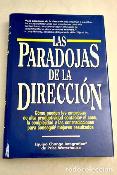 Libros: Las paradojas de la direcci&oacute;n- 9788480862639