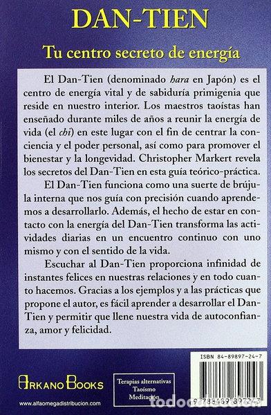 Libros: Dan tien: Tu centro secreto de energ&iacute;a- 9788489897243
