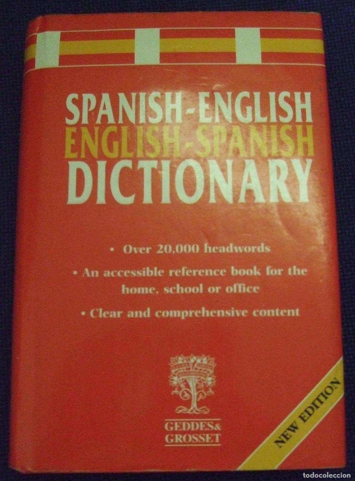 Libros: SPANISH - ENGLISH, ENGLISH - SPANISH DICTIONARY [HARDCOVER] UNKNOWN -