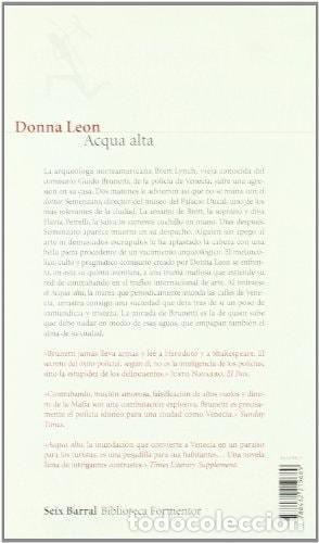 Libros: ACQUA ALTA (BIBLIOTECA FORMENTOR) [PAPERBACK] LEON, DONNA - - Foto 1