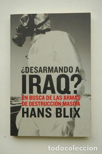 Livros em segunda m&atilde;o: &iquest;DESARMANDO A IRAQ? BLIX, HANS -
