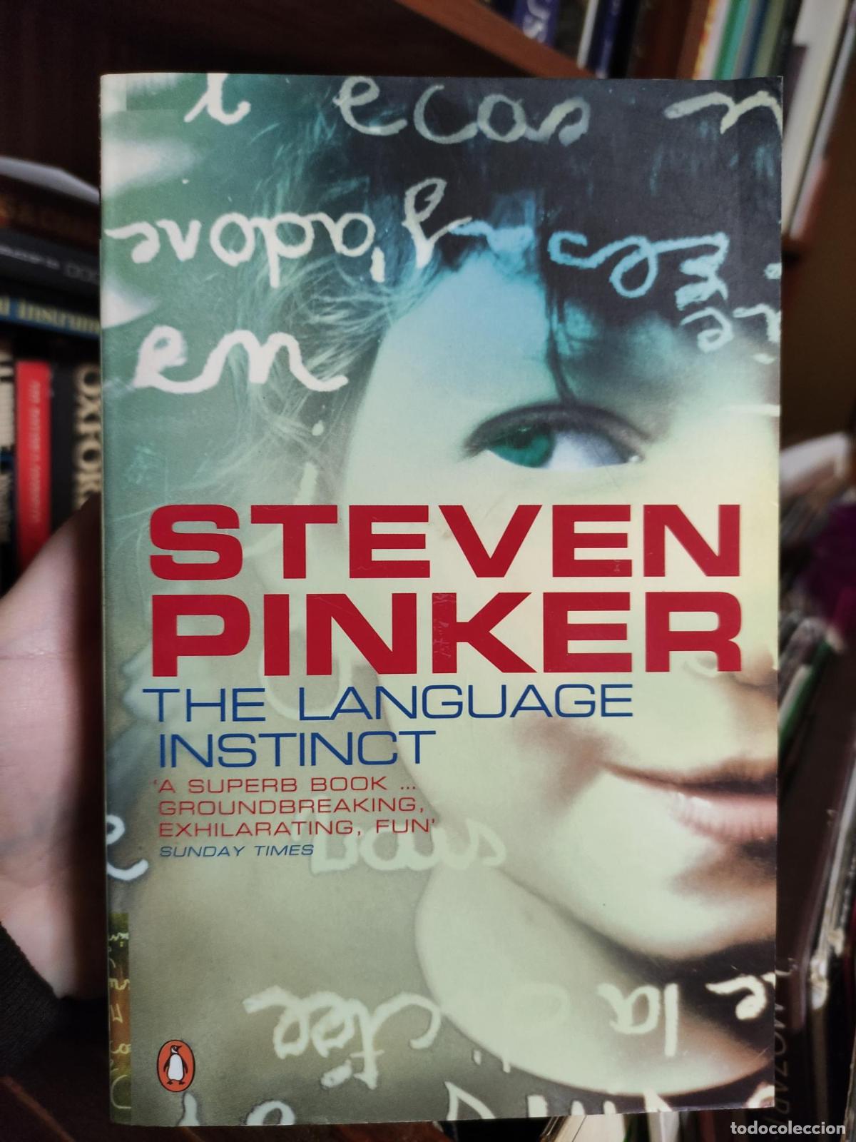 books: THE LANGUAGE INSTINCT: HOW THE MIND CREATES LANGUAGE PINKER, STEVEN -