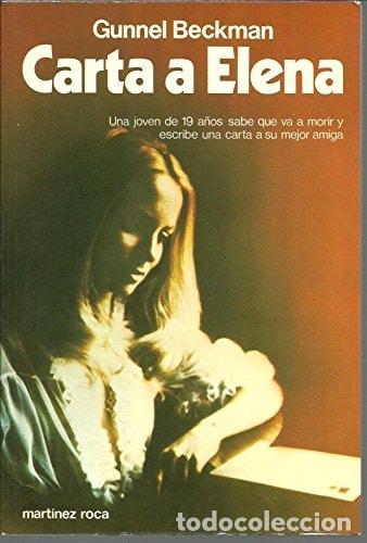Libros: CARTA A ELENA [PAPERBACK] GUNNEL BECKMAN -