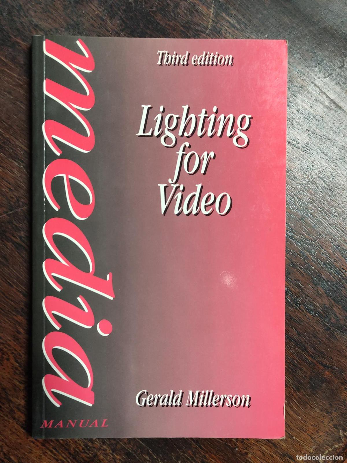 books: LIGHTING FOR VIDEO (MEDIA MANUALS) MILLERSON, GERALD -