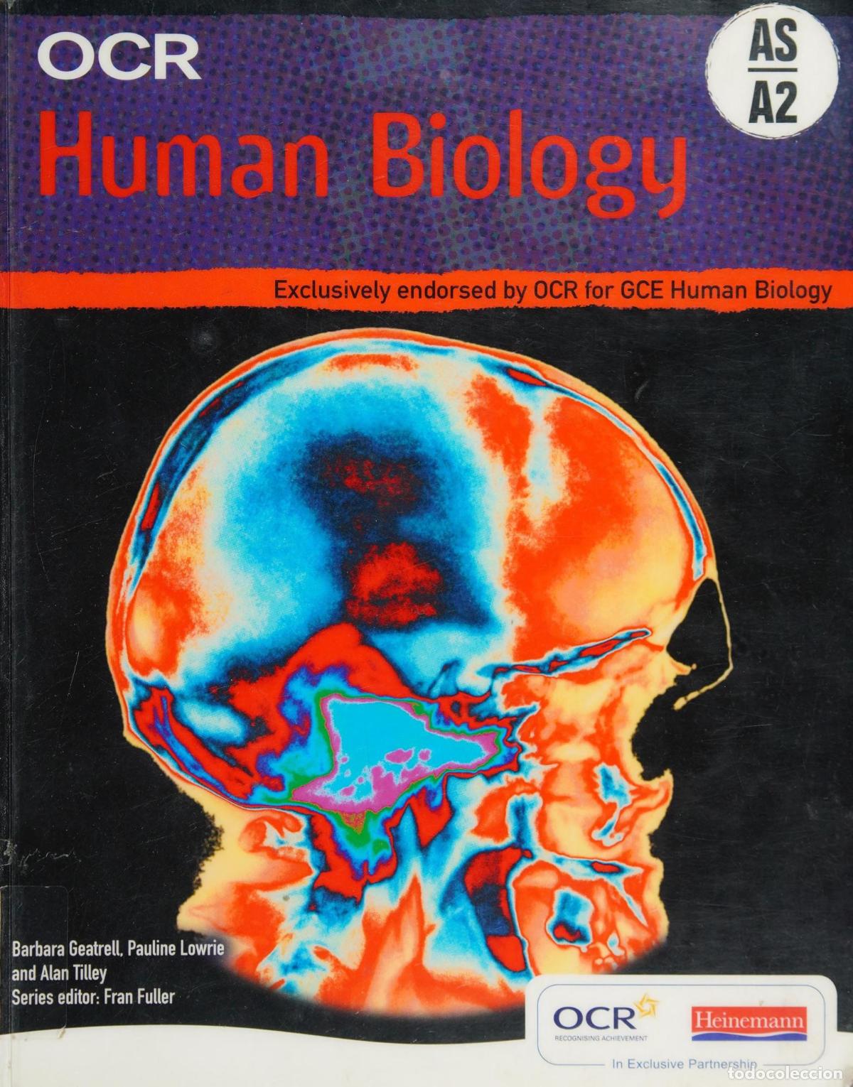 Libros: OCR HUMAN BIOLOGY AS AND A2: EXCLUSIVELY ENDORSED BY OCR: STUDENT BOOK (OCR GCE SCIENCE 2015) [PAPER