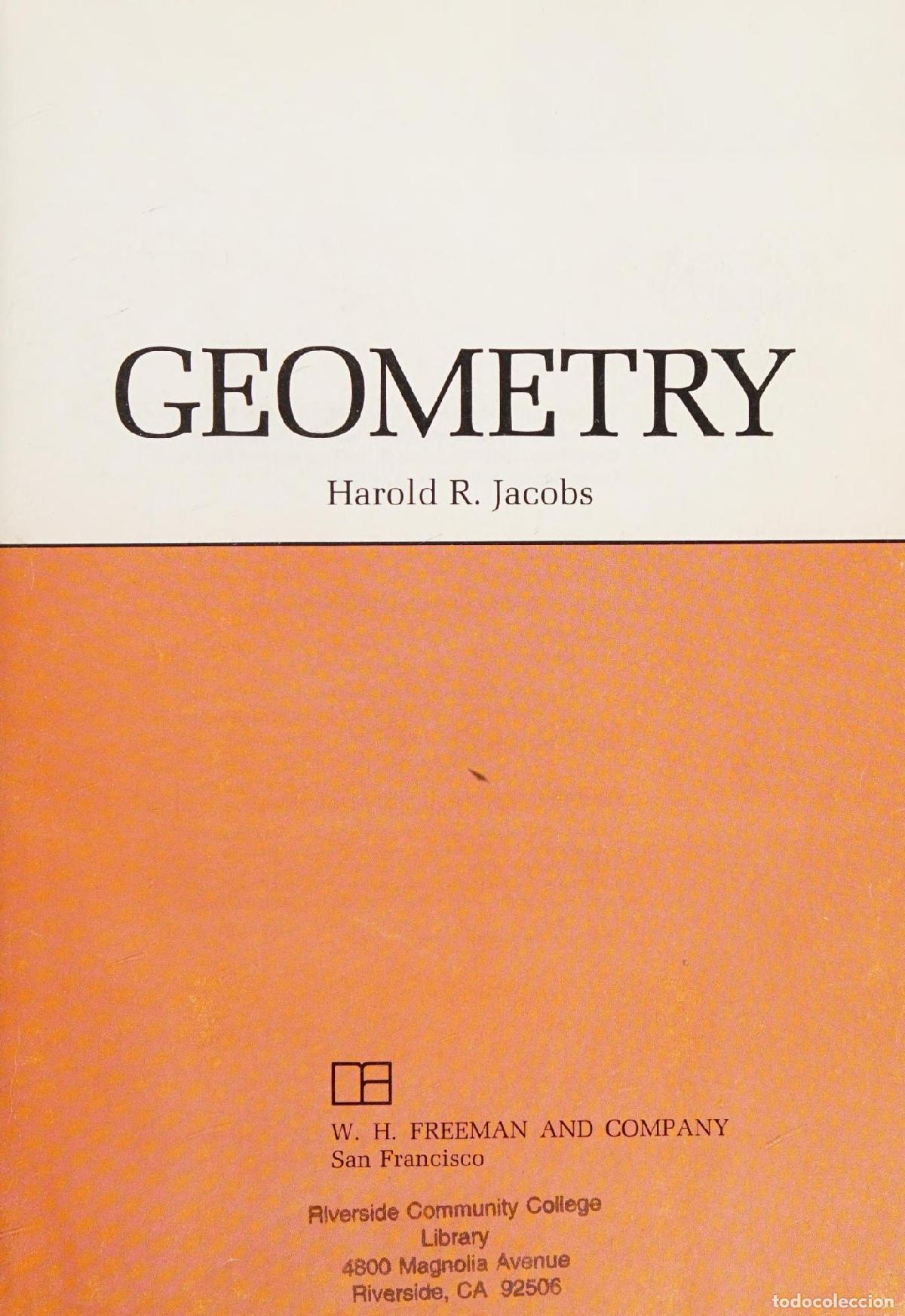 B&uuml;cher: GEOMETRY JACOBS, HAROLD R. -