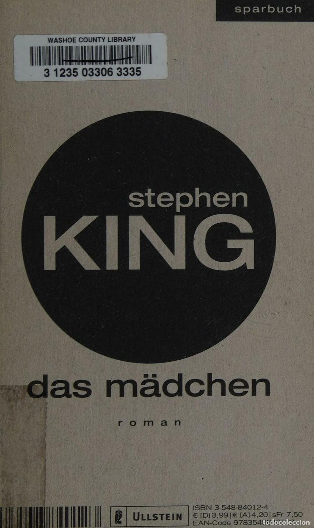 B&uuml;cher: DAS M&Auml;DCHEN [PAPERBACK] KING, STEPHEN -