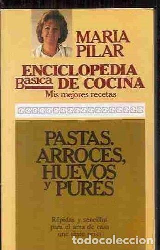 books: PASTAS. ARROCES, HUEVOS Y PURES MARIA PILAR -