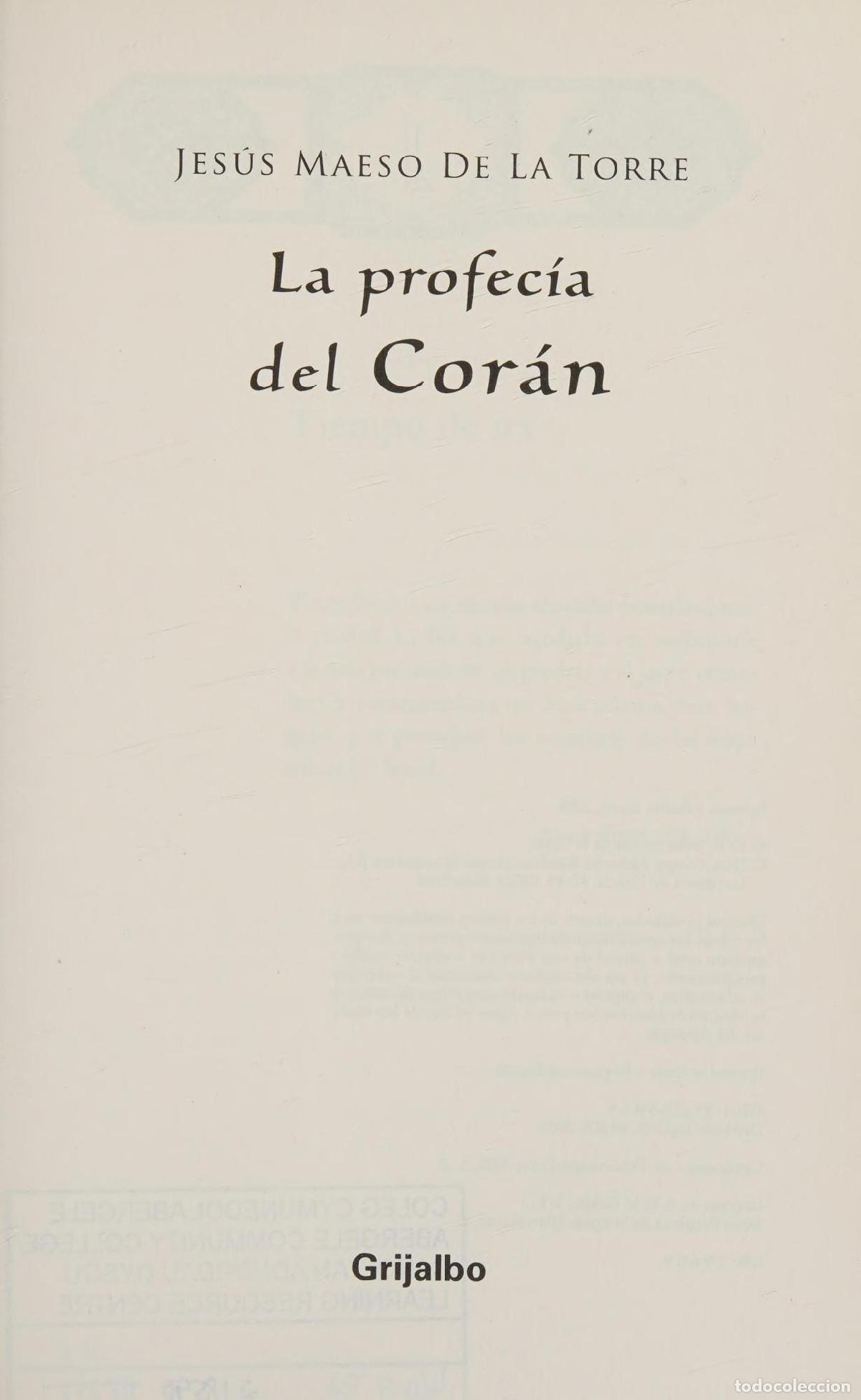 B&uuml;cher: LA PROFEC&Iacute;A DEL COR&Aacute;N (NOVELA HISTORICA) [PAPERBACK] TORRE, JESUS MASEO DE LA -