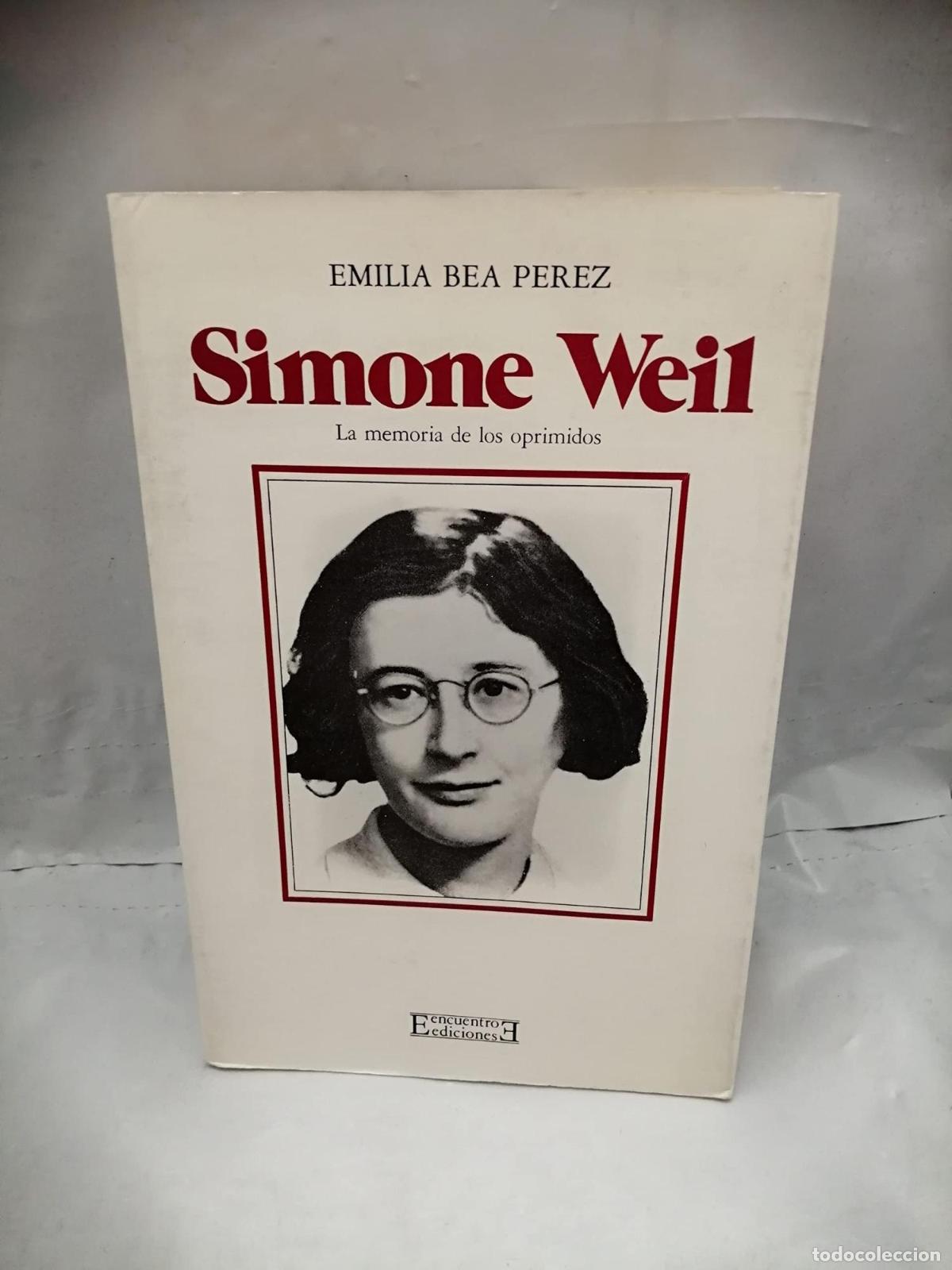 Libri di seconda mano: SIMONE WEIL - Bea P&eacute;rez, Emilia