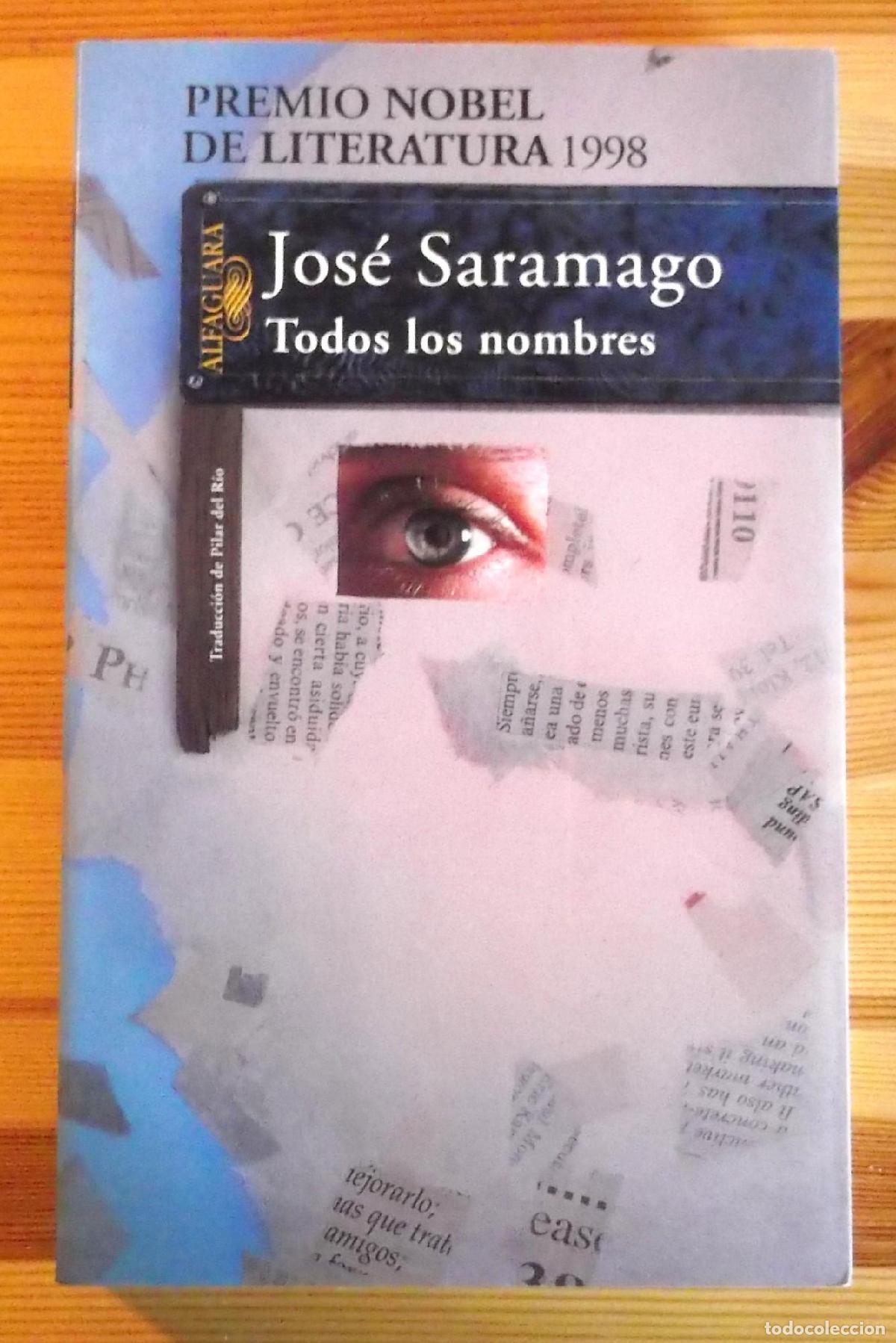 Libros: TODOS LOS NOMBRES SARAMAGO, JOSE -