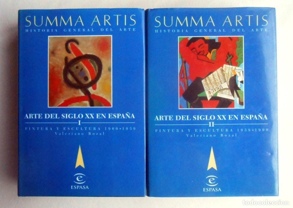 Livros em segunda m&atilde;o: ARTE DEL SIGLO XX EN ESPA&Ntilde;A2 VOLUMENES ***OBRA COMPLETA***: VOL 1, 2 (PINTURA Y ESCULTURA) BOZAL, VA