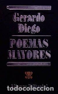 books: POEMAS MAYORES (EL LIBRO DE BOLSILLO (LB)) [TAPA BLANDA] DIEGO, GERARDO -