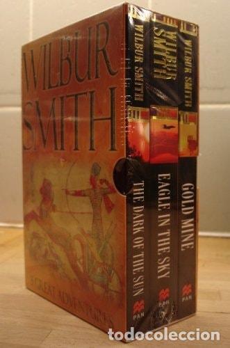Libri di seconda mano: 3 GREAT ADVENTURES BOXSET: GOLD MINE EAGLE IN THE SKY THE DARK OF THE SUN [TAPA BLANDA] -