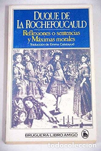 Libri di seconda mano: REFLEXIONES O SENTENCIAS Y M&Aacute;XIMAS MORALES [TAPA BLANDA] LA ROCHEFOUCAULD, FRANCOIS -