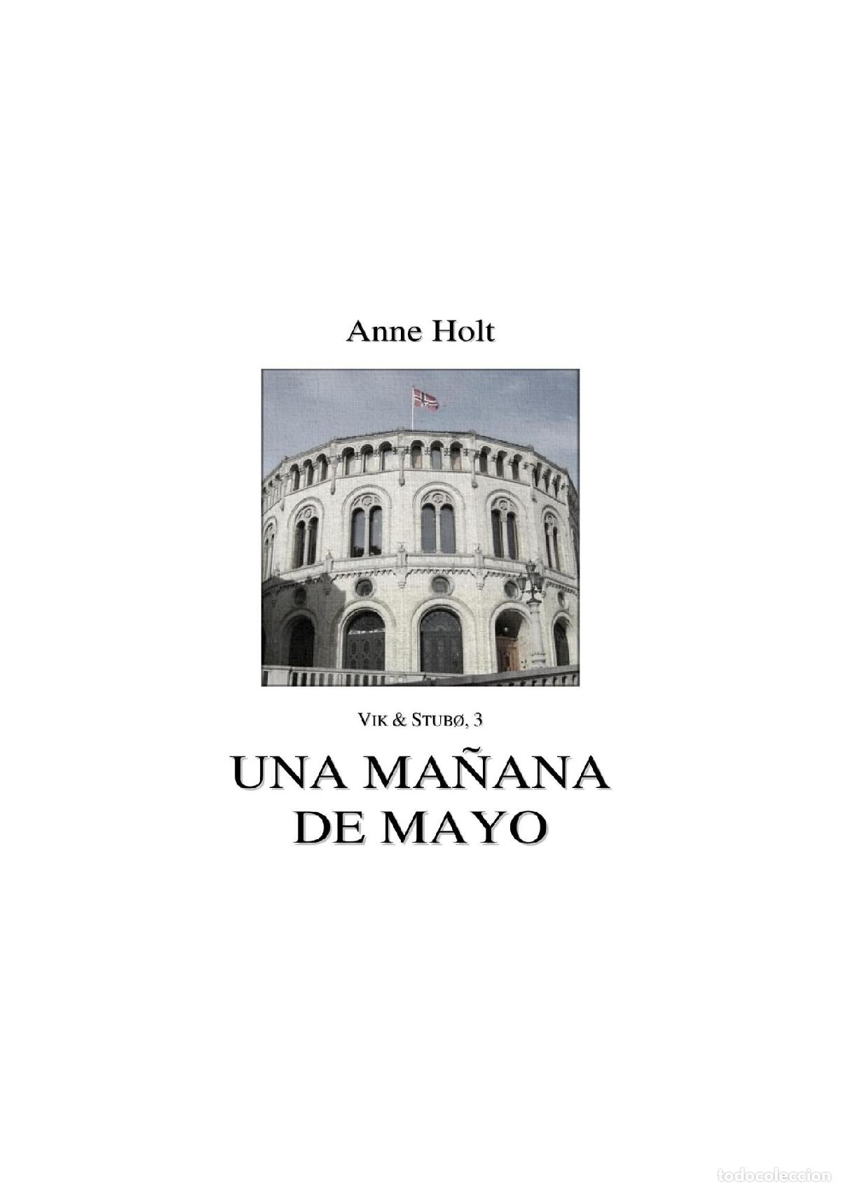 Libri di seconda mano: UNA MA&Ntilde;ANA DE MAYO - Holt, Anne