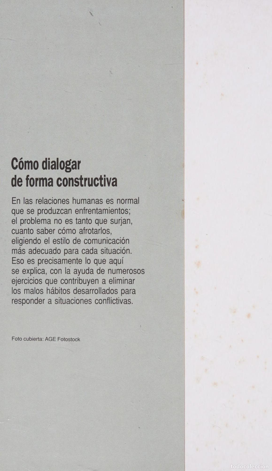 C&Oacute;MO DIALOGAR DE FORMA CONSTRUCTIVA [TAPA BLANDA] VV. AA.- -